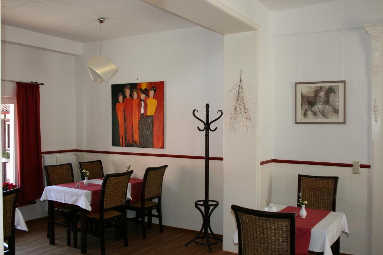 Pension-Ristorante Ventura Ehemals Reinhards Pension Hornburg  Exterior foto