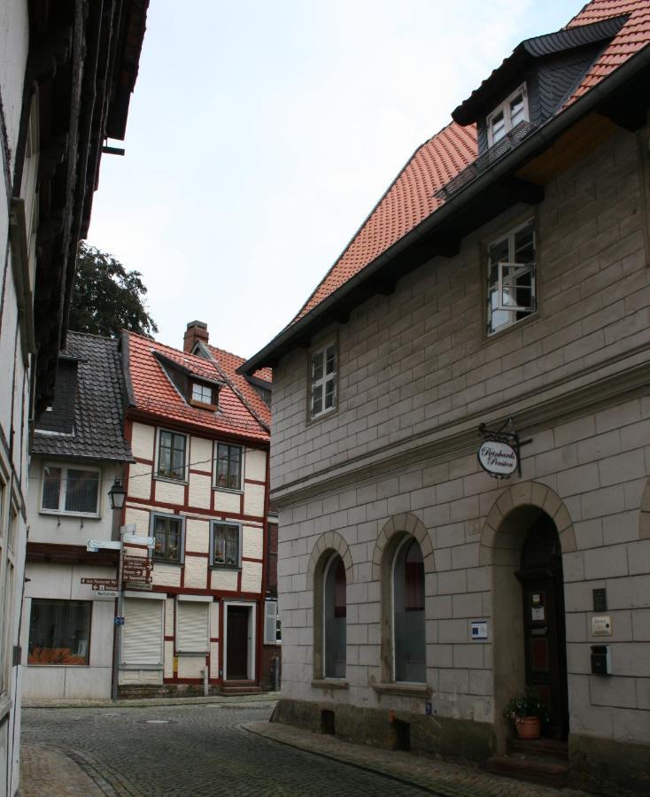 Pension-Ristorante Ventura Ehemals Reinhards Pension Hornburg  Exterior foto